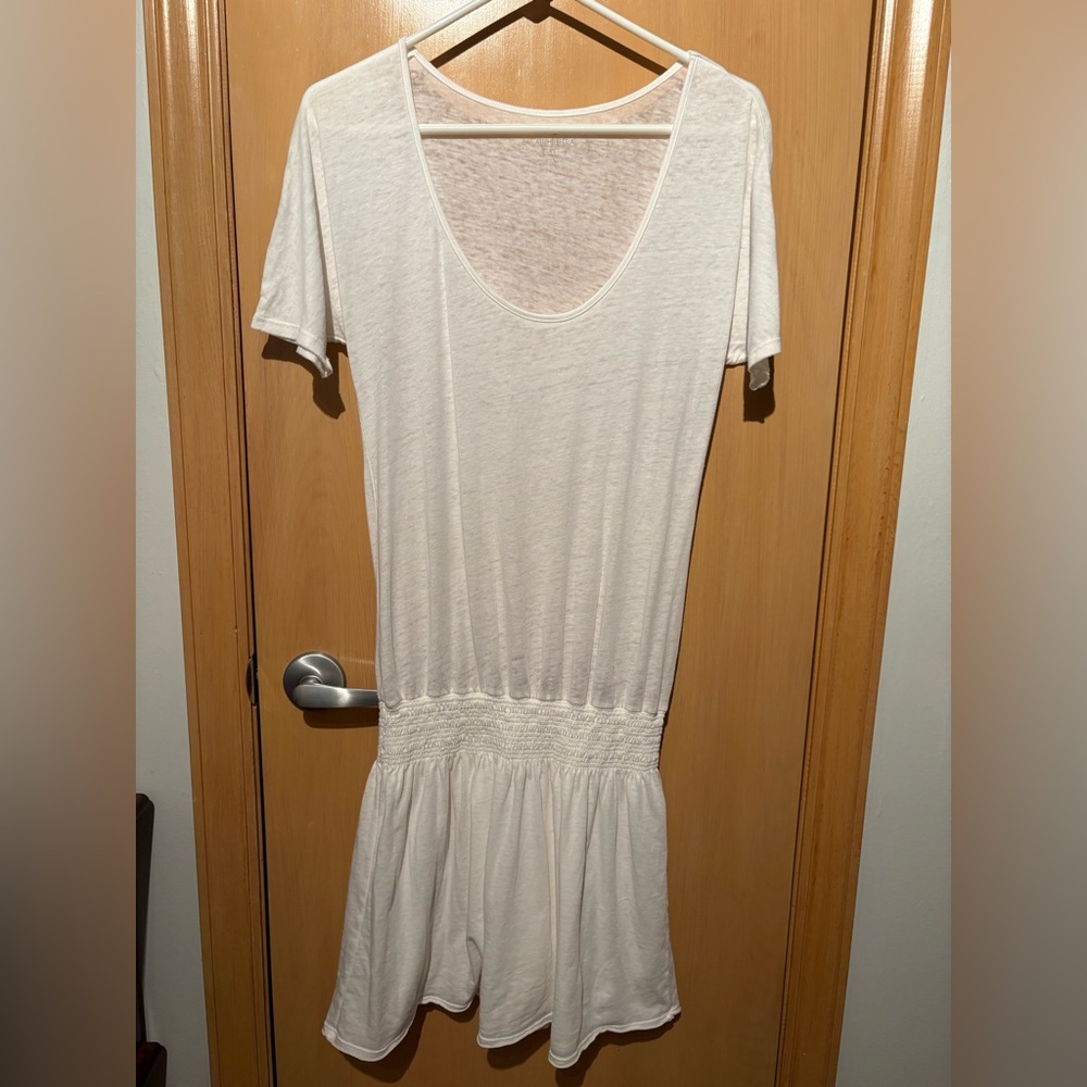Athleta Captivate Dress White Elastic Waistband Women’s Size Small - Picture 7 of 7